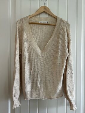 Nectar Clothing light weight deep v sweater